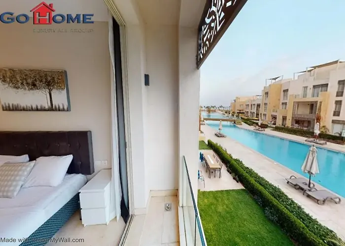 Stylish 1br-pool View M7-6b At Mangroovy El-gouna Appartement *